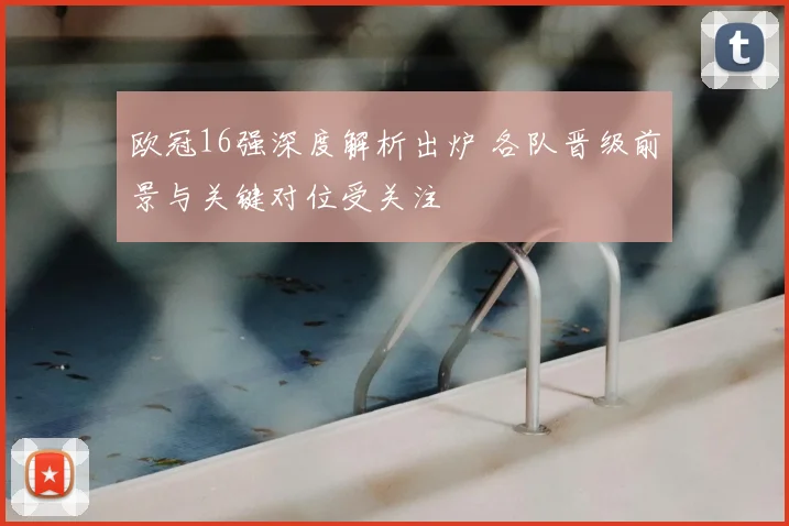 欧冠16强深度解析出炉 各队晋级前景与关键对位受关注
